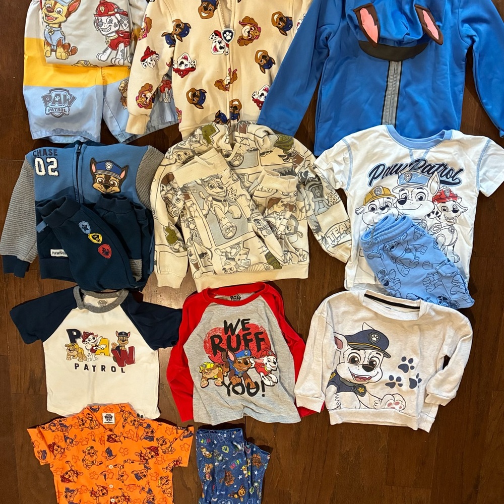 4T Paw Patrol Bundle